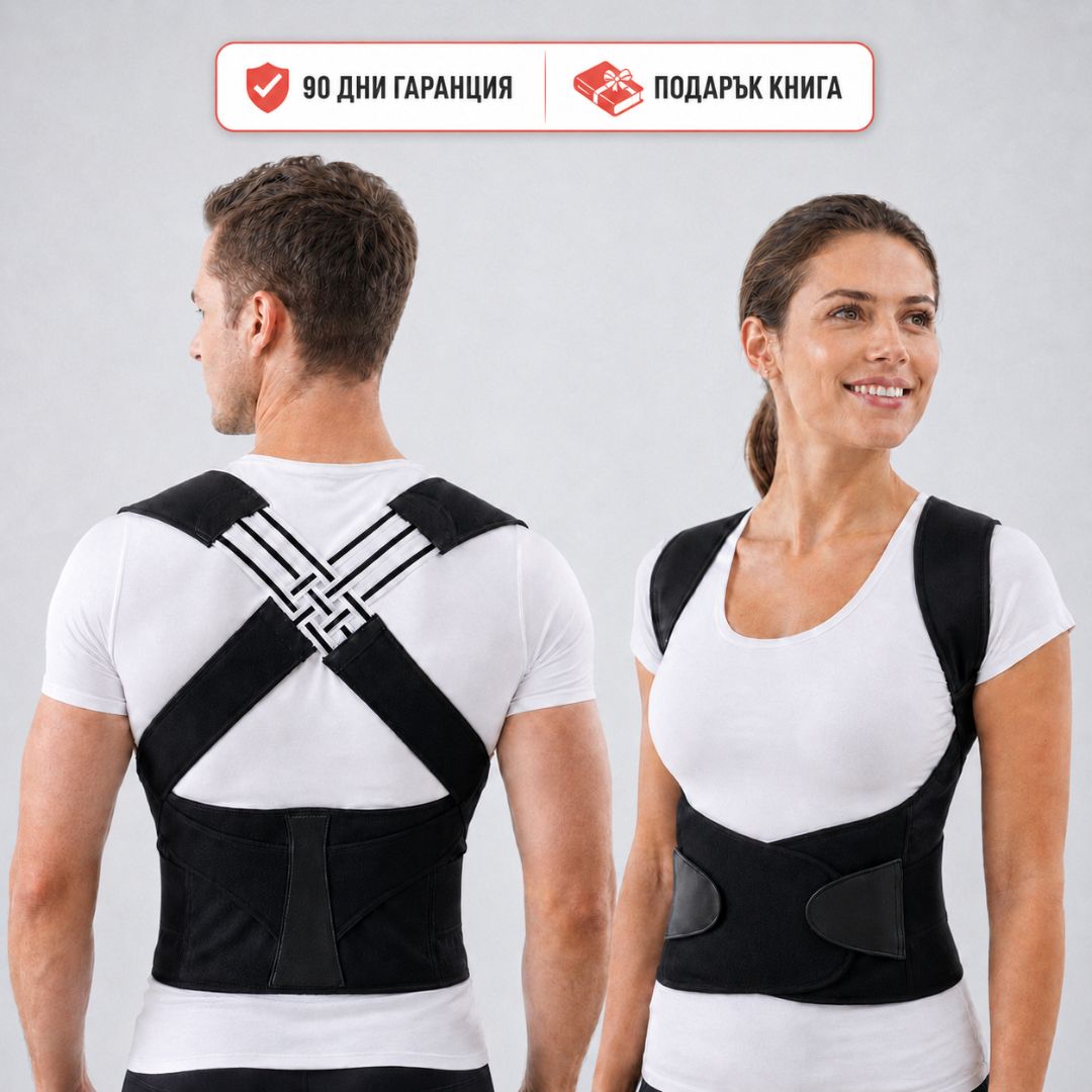 FlexiBack- Коригира стойката и облекчава болките в гърба